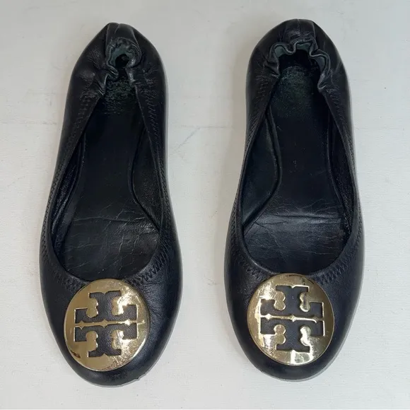 Tory Burch Mini Travel Ballette Flats, Leather