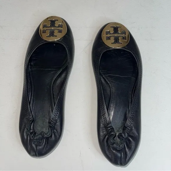 Tory Burch Mini Travel Ballette Flats, Leather