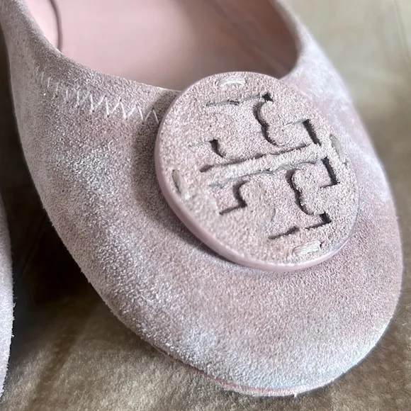 TORY BURCH MINNIE BALLET TRAVEL FLATS
