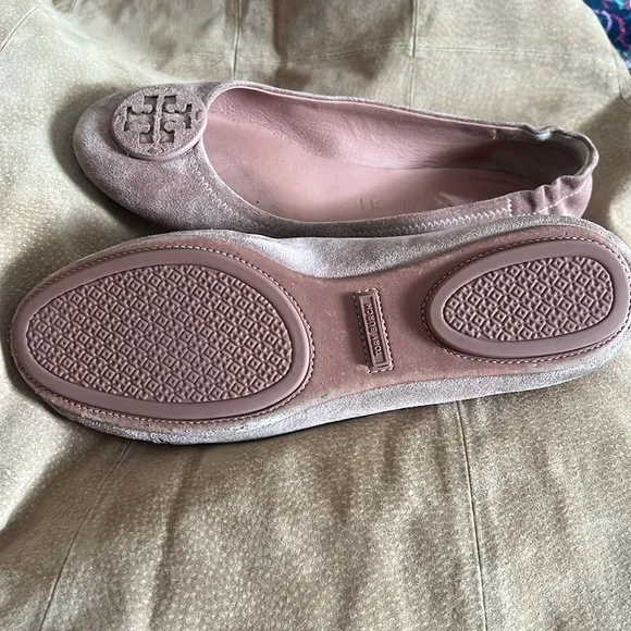 TORY BURCH MINNIE BALLET TRAVEL FLATS