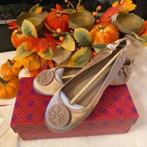 TORY BURCH MINNIE TRAVEL BALLET FLAT