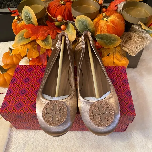 TORY BURCH MINNIE TRAVEL BALLET FLAT