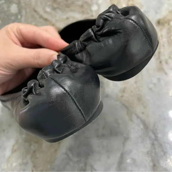 Tory Burch Minnie Travel Ballet Flats Leather