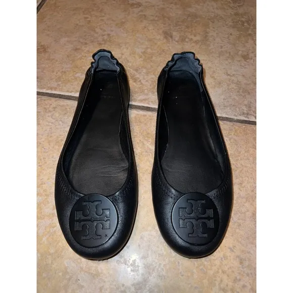 Tory Burch MINNIE TRAVEL BALLET Flats Size 8