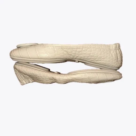 Tory Burch MINNIE Travel Jamaica Sand Ballet Flats