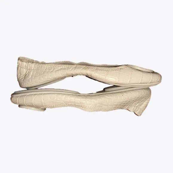 Tory Burch MINNIE Travel Jamaica Sand Ballet Flats