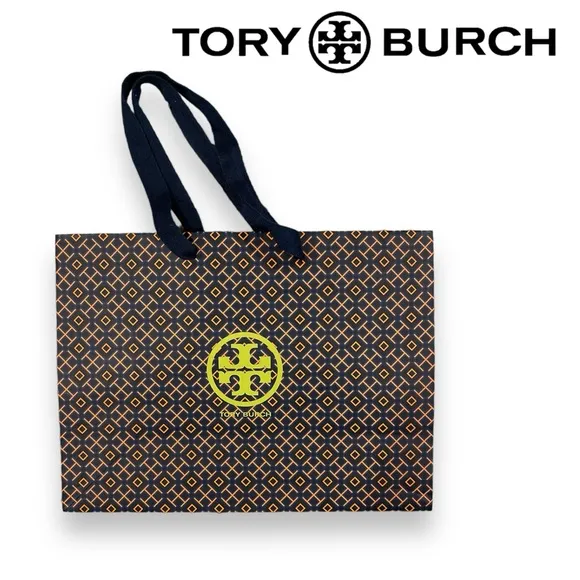 Tory Burch Ombré Logo Flats size 9 Nude leather