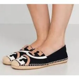 Tory Burch Poppy Espadrilles Flats Shoes size 5.5