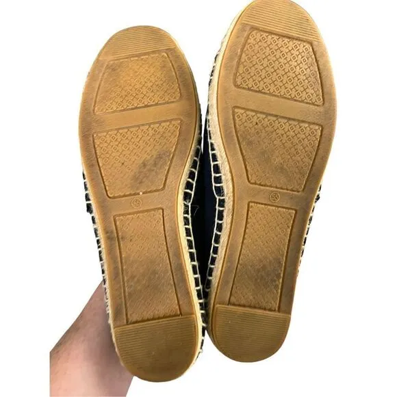 Tory Burch Poppy Espadrilles Flats Shoes size 5.5