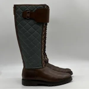 Tory Burch Quilted Puffer Boots. Size 7