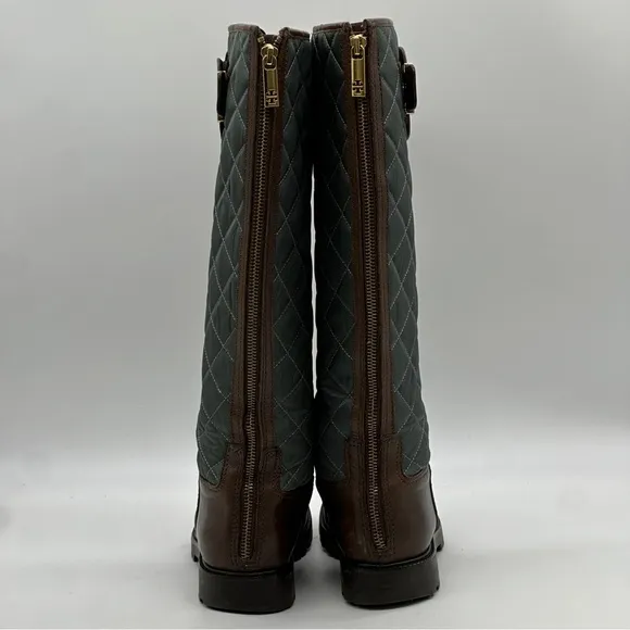 Tory Burch Quilted Puffer Boots. Size 7