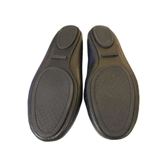 Tory Burch Reva Ballet Flat Black Nappa leather, Size 9.5