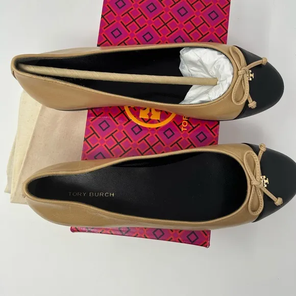 Tory Burch Women’s Cap-Toe Ballet Flats – Size 6.5 BNWT