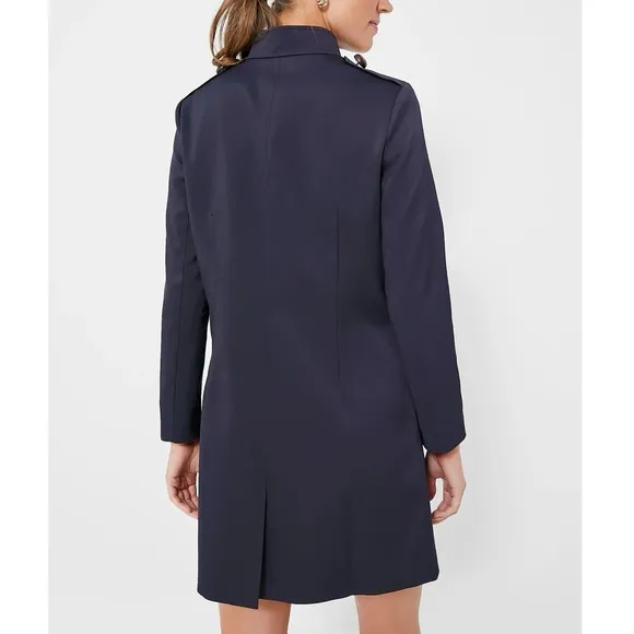 TUCKERNUCK Navy Buttoned Darcey Dress