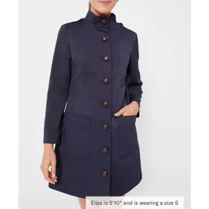 TUCKERNUCK Navy Buttoned Darcey Dress