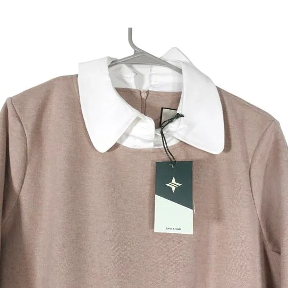 Tuckernuck Sandwhisp Dakotah Dickey Peter Pan Collar Dress Shift Size XL NWT
