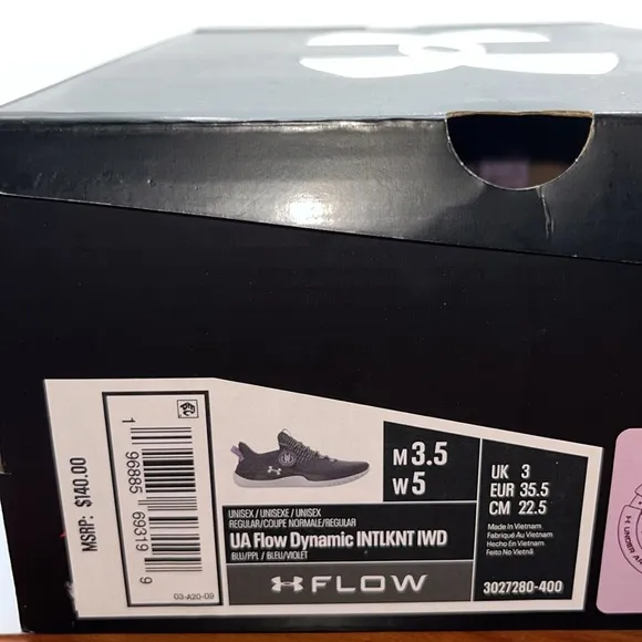 UA Flow Dynamic International Women’s Day Sneakers (NIB)
