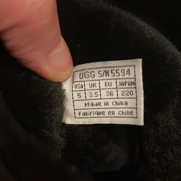 UGG Australia Black Brookfield Tall Winter Boots