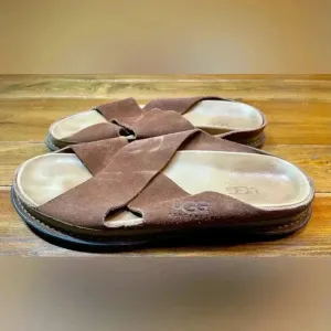UGG Australia | Men’s Leather Slides / Sandals | Size 11