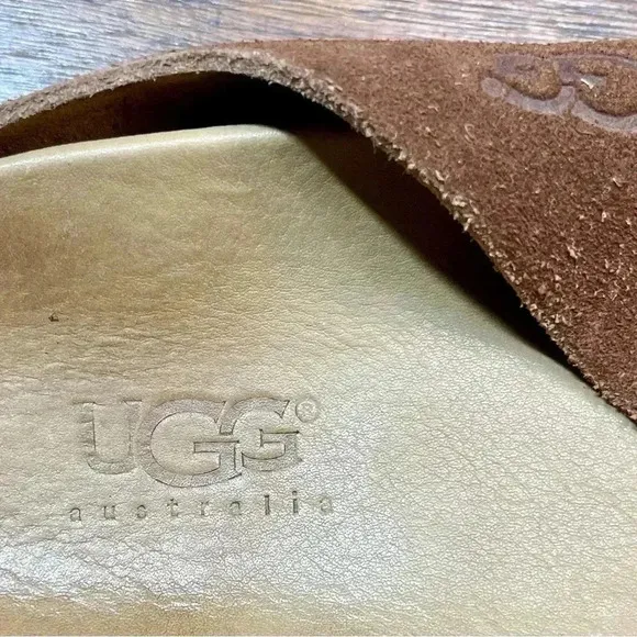 UGG Australia | Men’s Leather Slides / Sandals | Size 11