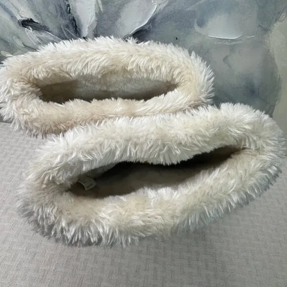 UGG Australia Tan Suede Boots Womens Size 5 With Faux Fur Lining
