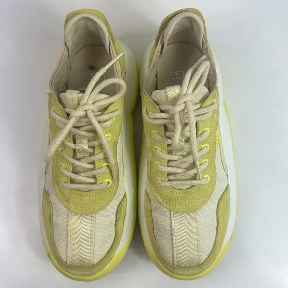 UGG Australia Yellow La Cloud Low Fashion Women's Sneakers