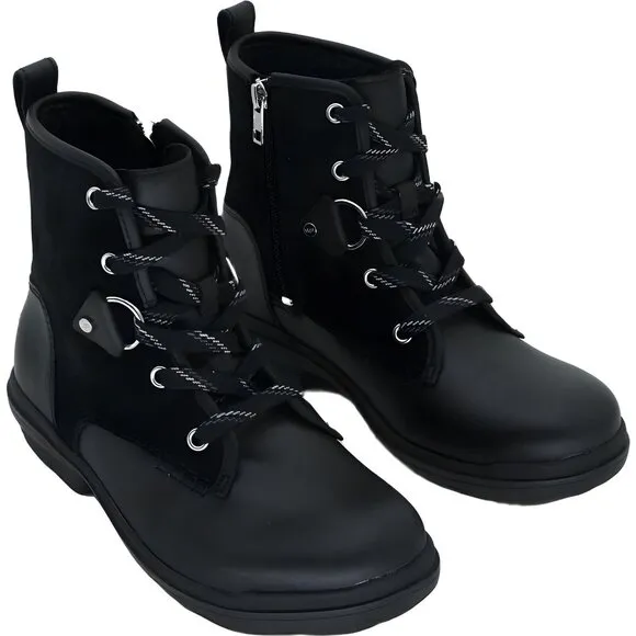 UGG Black Hapsburg Duck Boots for Women Size 6.5M - Fast Shipping!