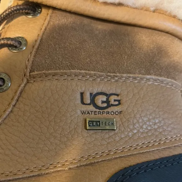 UGG Brown and Black Winter Boots
