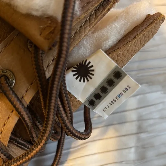 UGG Brown and Black Winter Boots