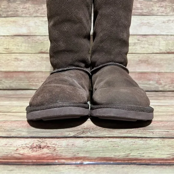 Ugg Brown Quilted Tall Boots
