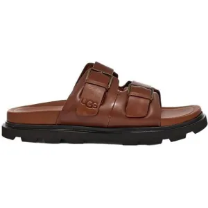 UGG Capitola Buckle Slides Men's Size US 10 / EU 43 Sandal, Brown NEW