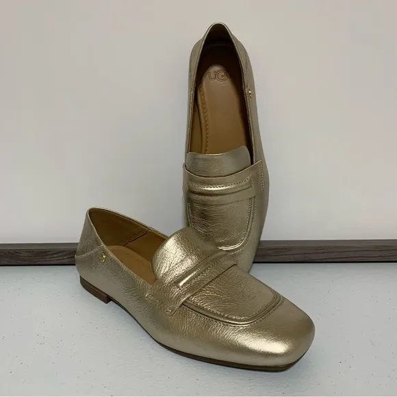 UGG Janaya Women’s Leather Loafers-Size 7 NWT
