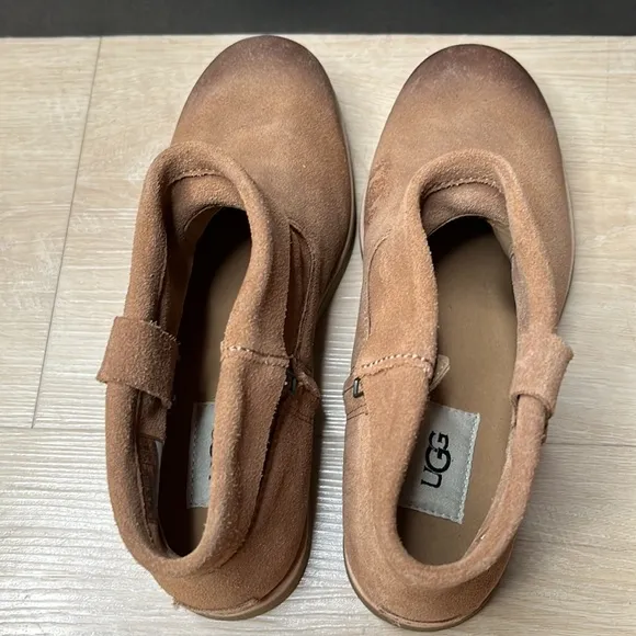 UGG Josefene Cuff Suede Ankle Boots - Chestnut , SIZE 8 US WOMENS