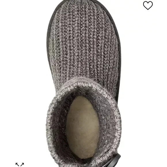 UGG Kids Classic Cardi Cable Knit Boots