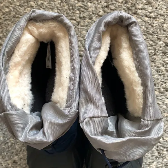 UGG Kids Ludvig Waterproof Pull-On Navy Boots