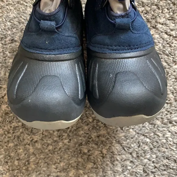 UGG Kids Ludvig Waterproof Pull-On Navy Boots