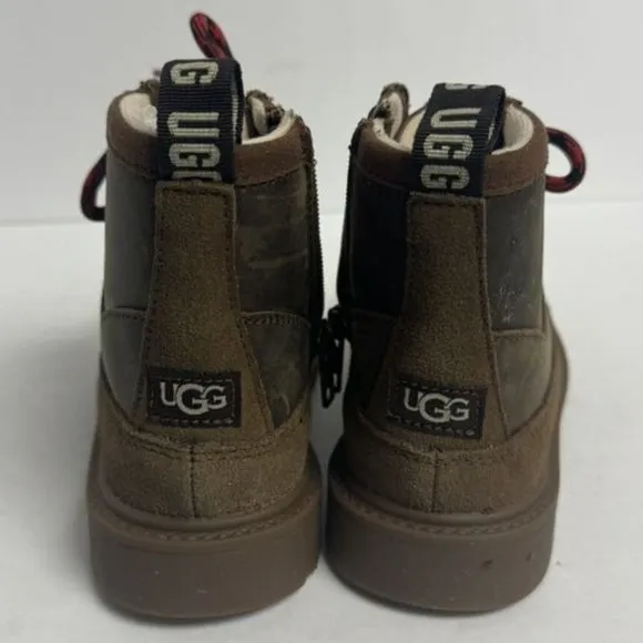 UGG Little Kid's Robley Weather Boots Brown, Size 11 M