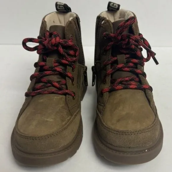 UGG Little Kid's Robley Weather Boots Brown, Size 11 M
