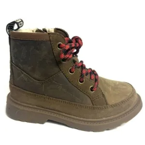 UGG Little Kid's Robley Weather Boots Brown, Size 11 M