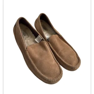 UGG Men's Tan Suede Loafers Size 12