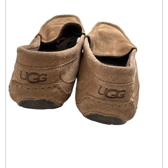 UGG Men's Tan Suede Loafers Size 12