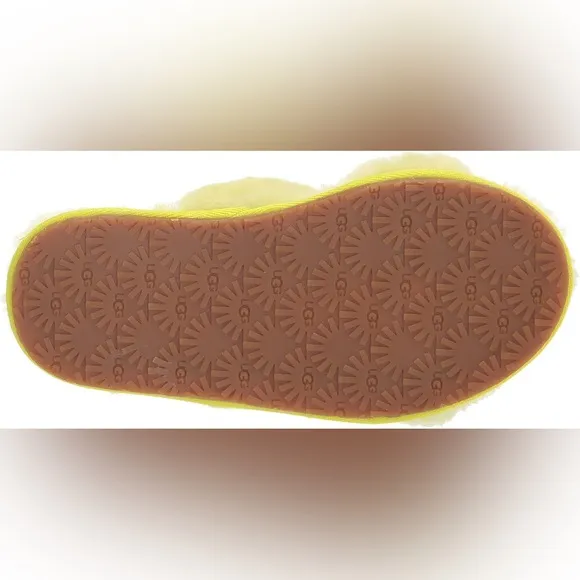 UGG Oh Yeah Slippers/Slides/House Shoes w/Slingback | Yellow | NEW!!!🍋☀️