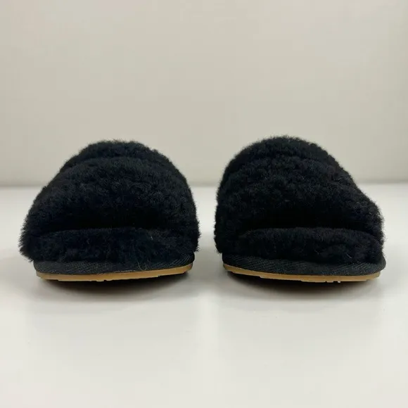 UGG Toddler Fluff Yeah Slides Sheepskin Slipper Sandals Size 6 Unisex Furry