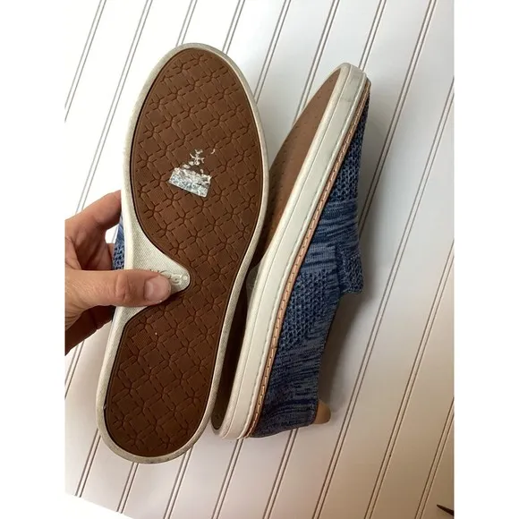 UGG Women Sammy Slip On Hyper Weave Flats Comfort Shoes Sneakers Blue 9