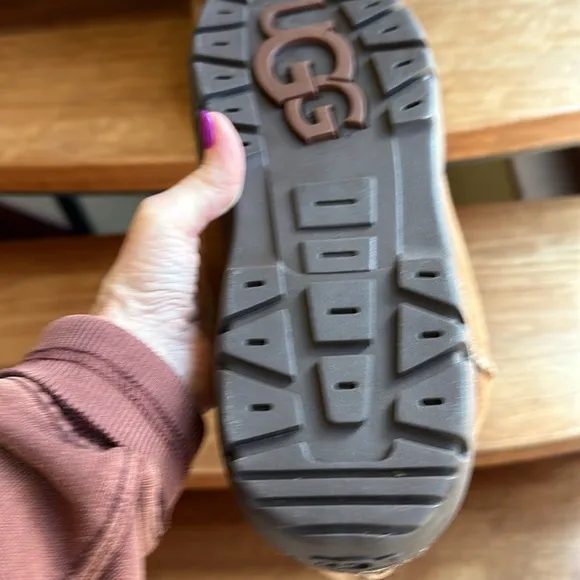 Uggs Brown Men Suede Winter Boots
