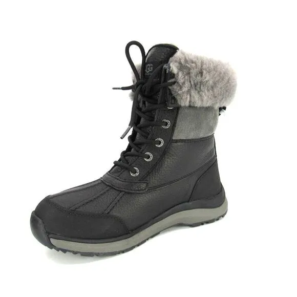 UGGS ADIRONDACK III WOMEN'S BOOTs IN BLACK  SZ 7