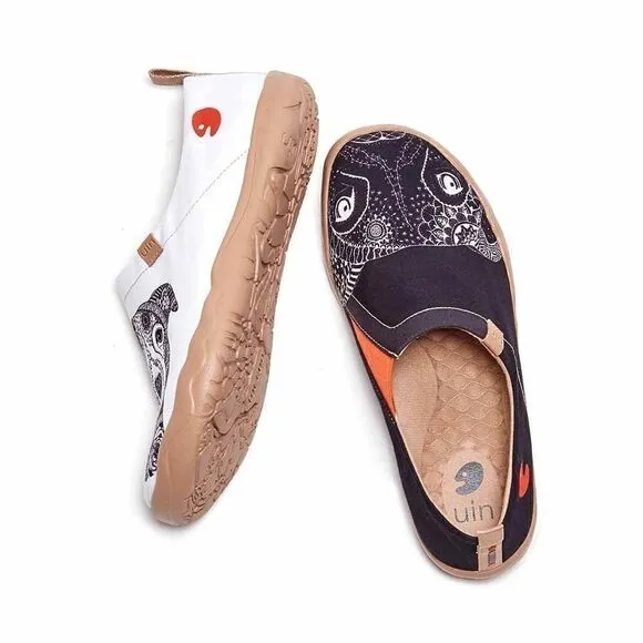 UIN Men's Walking Shoes Slip On Loafers (Pitbull Men)