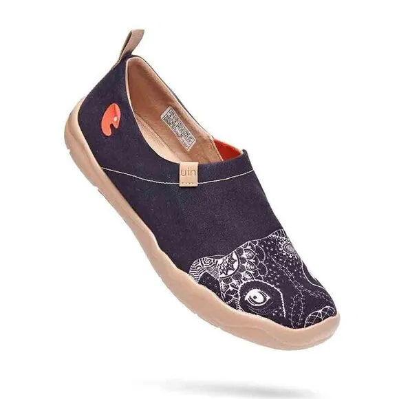 UIN Men's Walking Shoes Slip On Loafers (Pitbull Men)