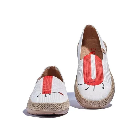 UIN Women's Espadrilles Knitted Casual Shoes Marbella II (Will You Say Yes 3)