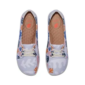 UIN Women's Flats Slip On Comfort Loafers (Pastoral Flower Rain Illetes II)